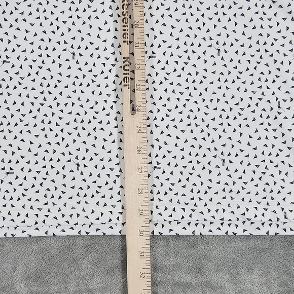 William Murray Polo Shirt Mens Large White Flag Print Golf Performance Stretch - Picture 12 of 14